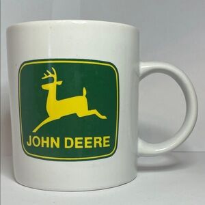 John Deere Green and Yellow Logo Mug